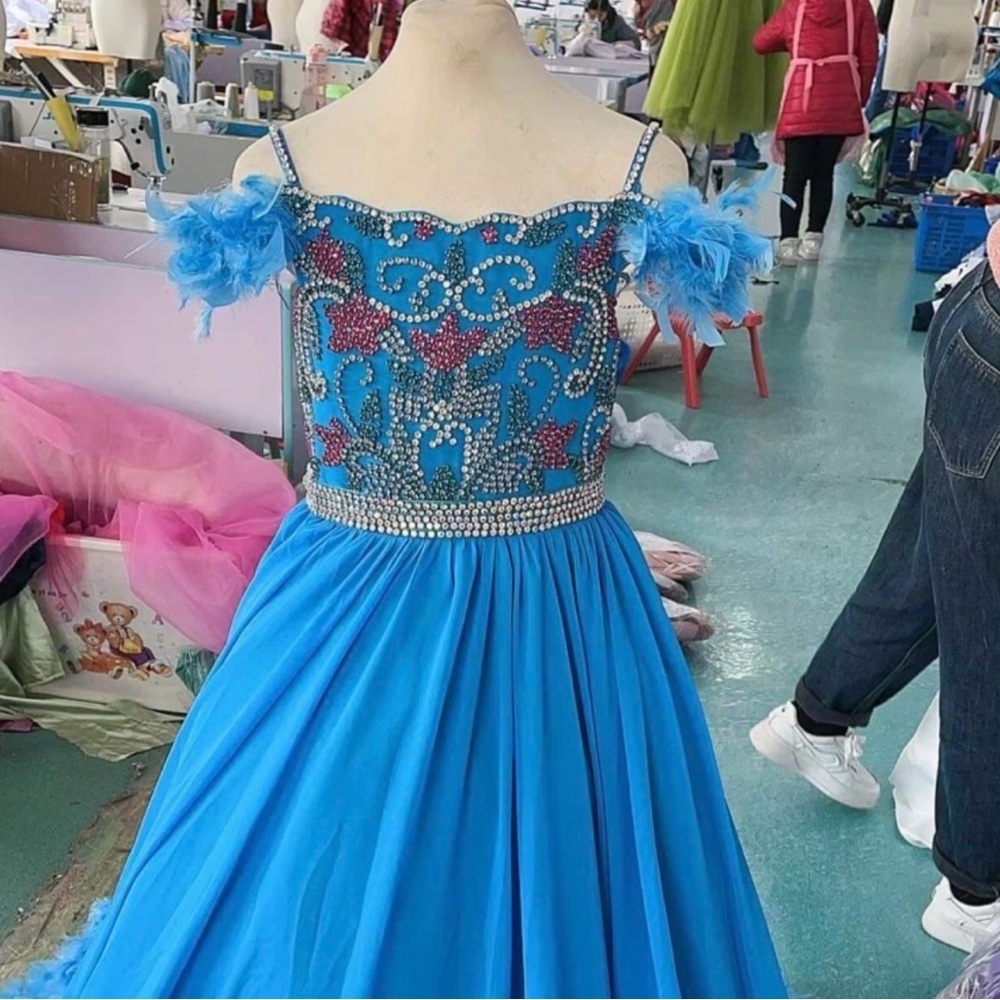 Pageant Dress Custom Approx Size 12/14